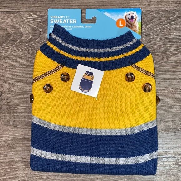 Vibrant Life Dog Handsome Large Breed Dog Sweater Poshmark